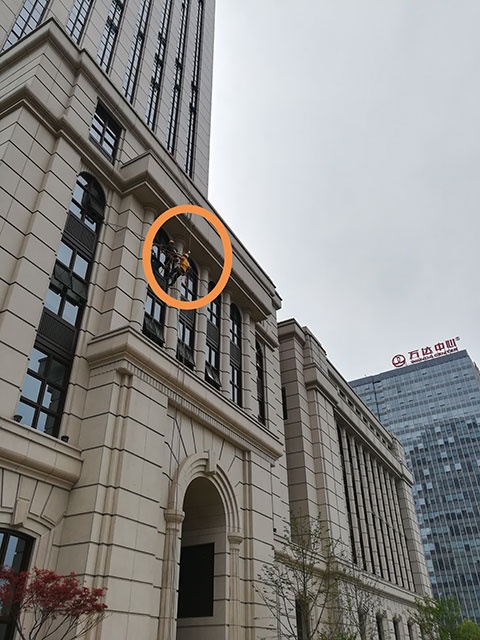 北京银行总部 南昌蜘蛛人